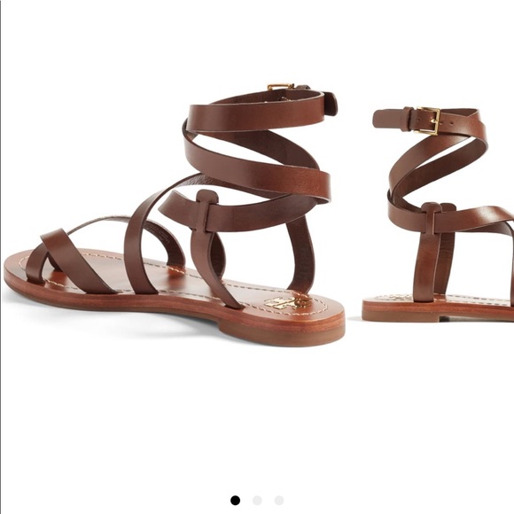 Tory Burch Shoes - Tory Burch Gladiator Sandals - Brown